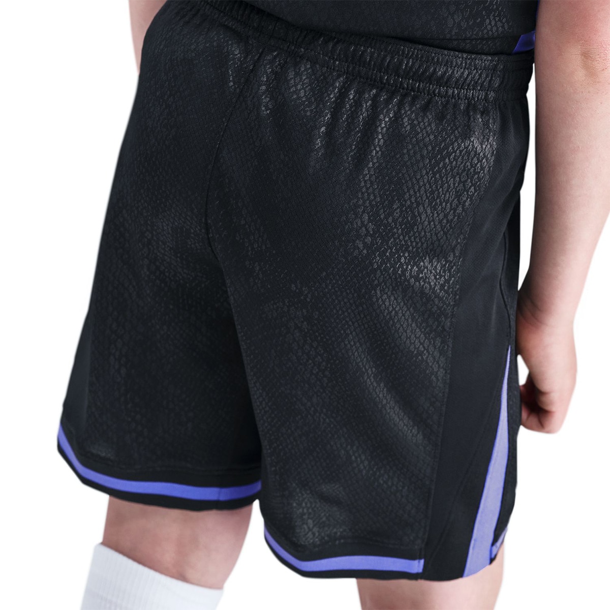 Calções de Criança 2.º Equipamento FC Barcelona 2025-2026 Stadium Preto-4