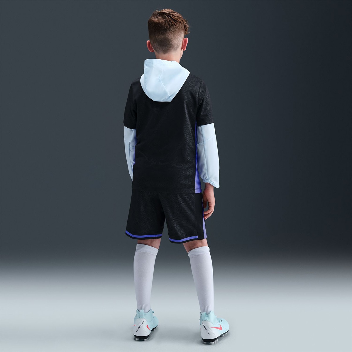 Calções de Criança 2.º Equipamento FC Barcelona 2025-2026 Stadium Preto-8