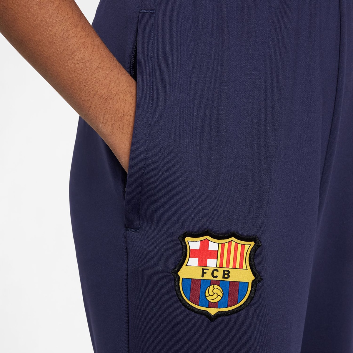 Calças de Criança FC Barcelona 2025-2026 Strike Roxo-3