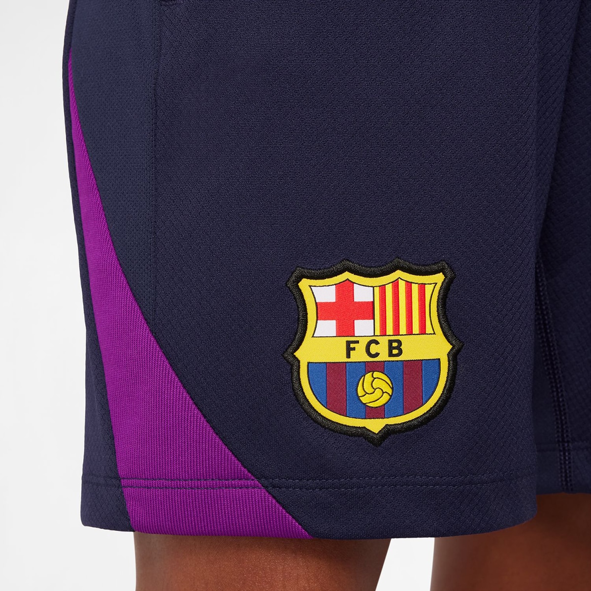 Calções de Criança FC Barcelona 2025-2026 Strike Roxo-4