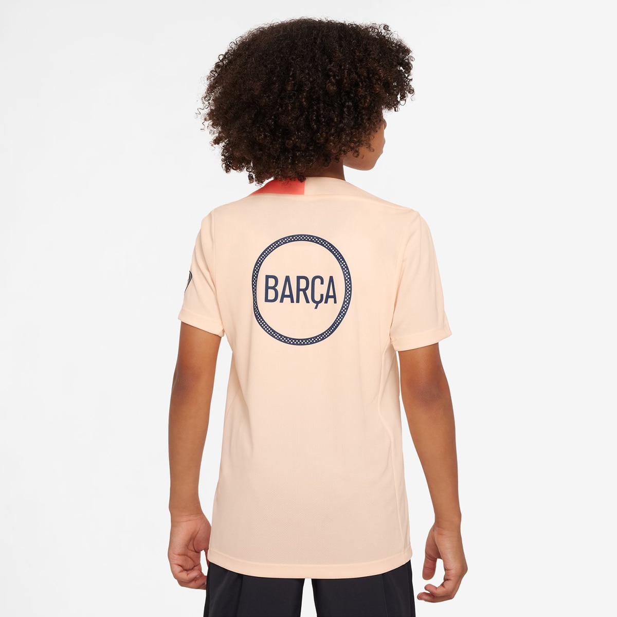 T-shirt de Criança FC Barcelona 2025-2026 Strike Laranja-2