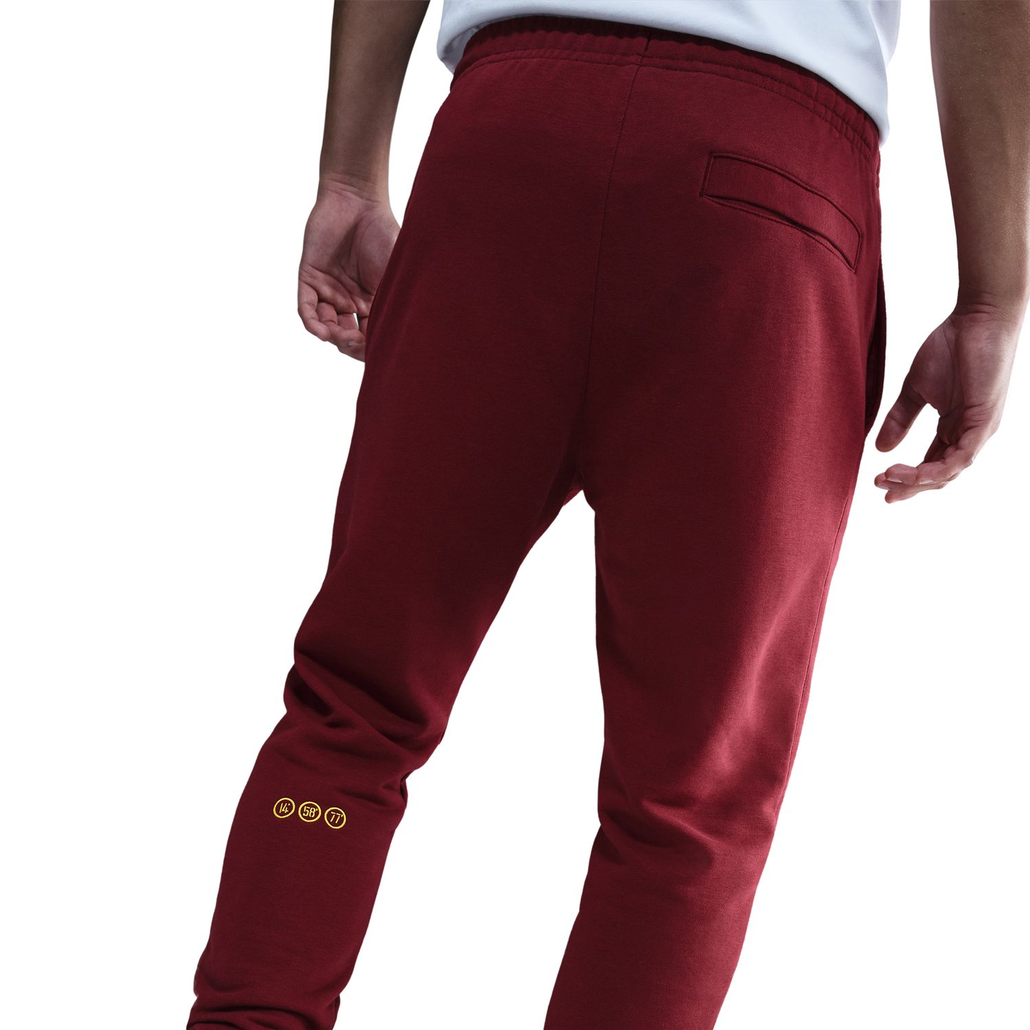Calças de Homem FC Barcelona 2025-2026 Club Vermelho / Amarelo-4