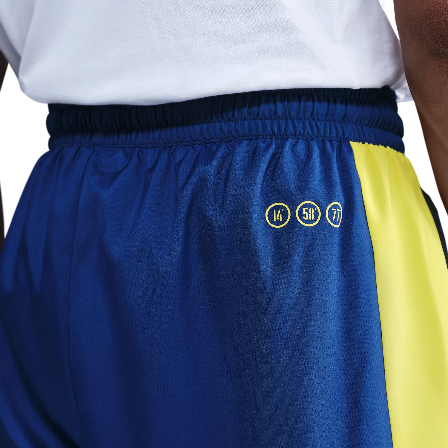 Calças de Homem FC Barcelona 2025-2026 Starting 5 SE Azul / Amarelo-4