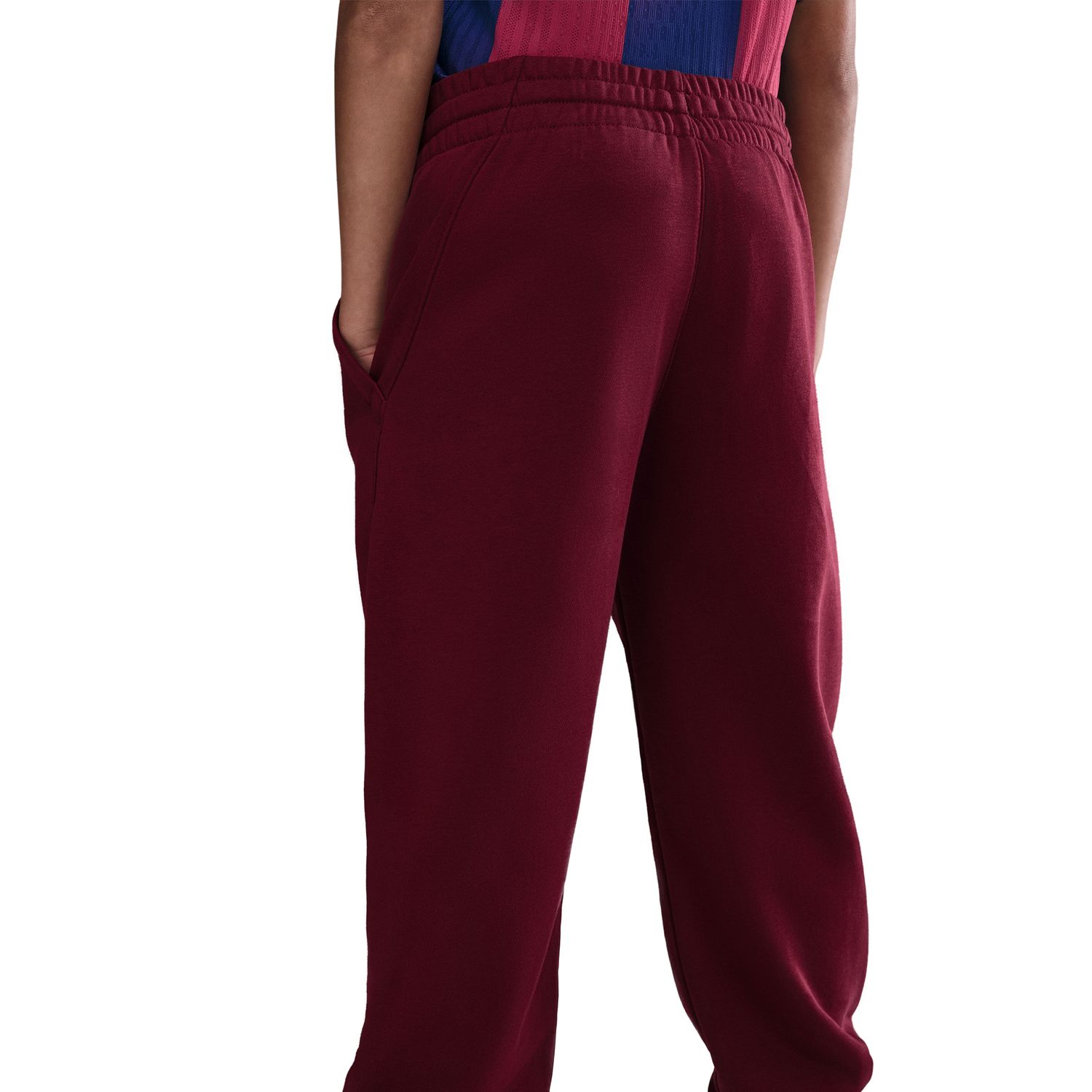 Calças de Criança FC Barcelona 2025-2026 SE Vermelho / Amarelo-4