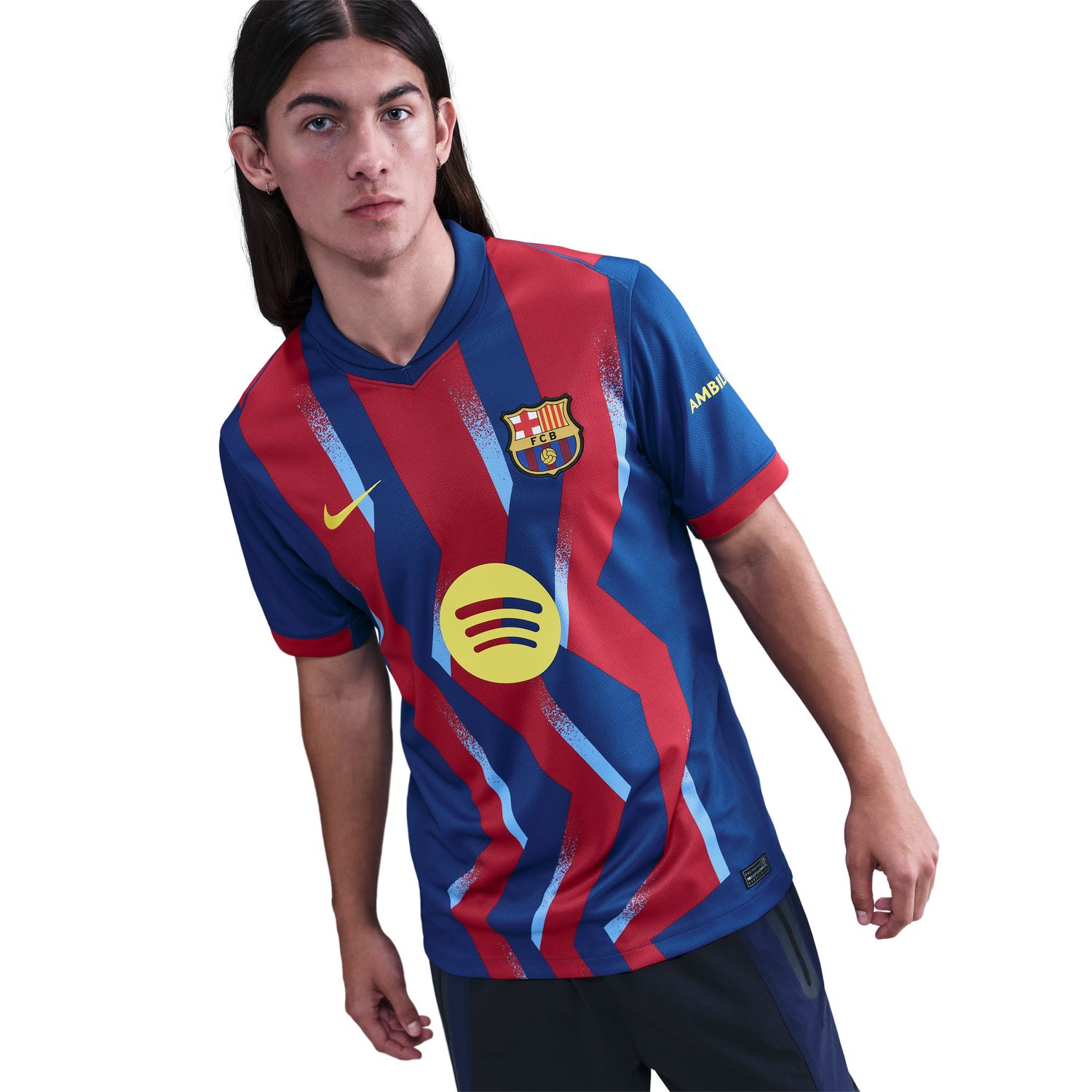 Imagem 0 de T-shirt de Homem FC Barcelona 2025-2026 Dri-Fit Stadium SE