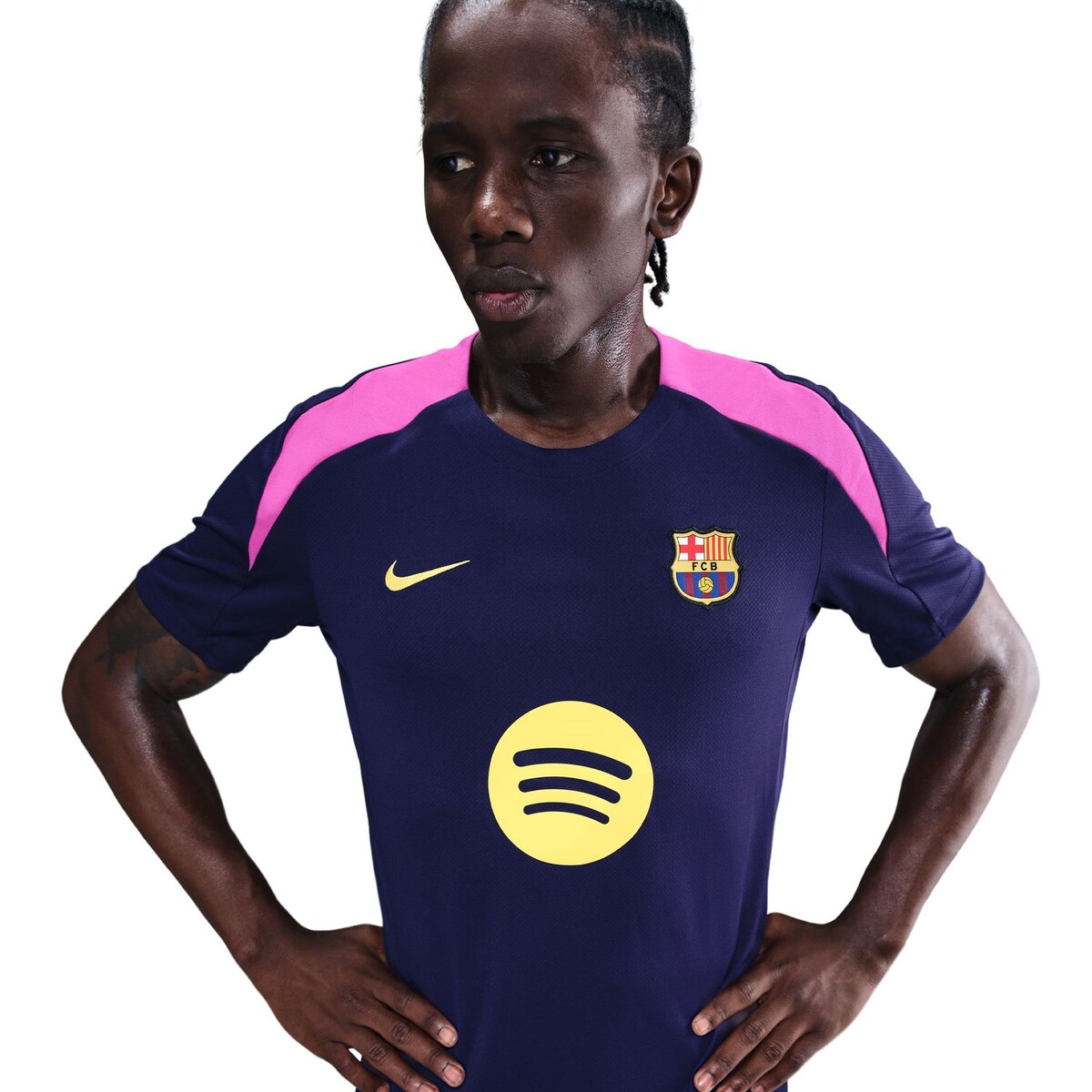 T-shirt de Homem FC Barcelona 2025-2026 Strike Multicolor-3