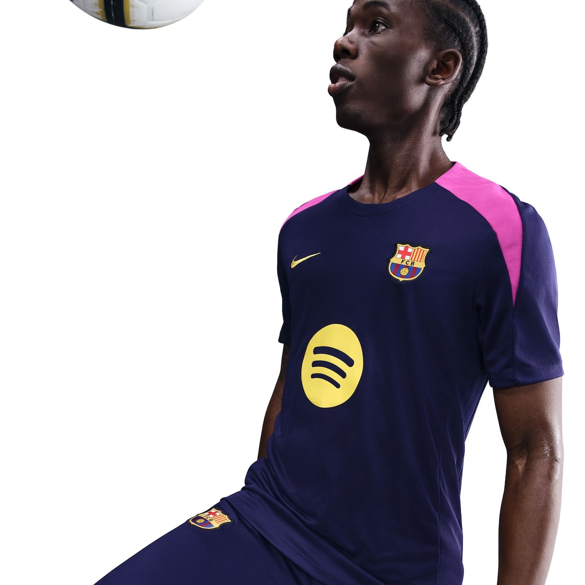 T-shirt de Homem FC Barcelona 2025-2026 Strike Multicolor-5