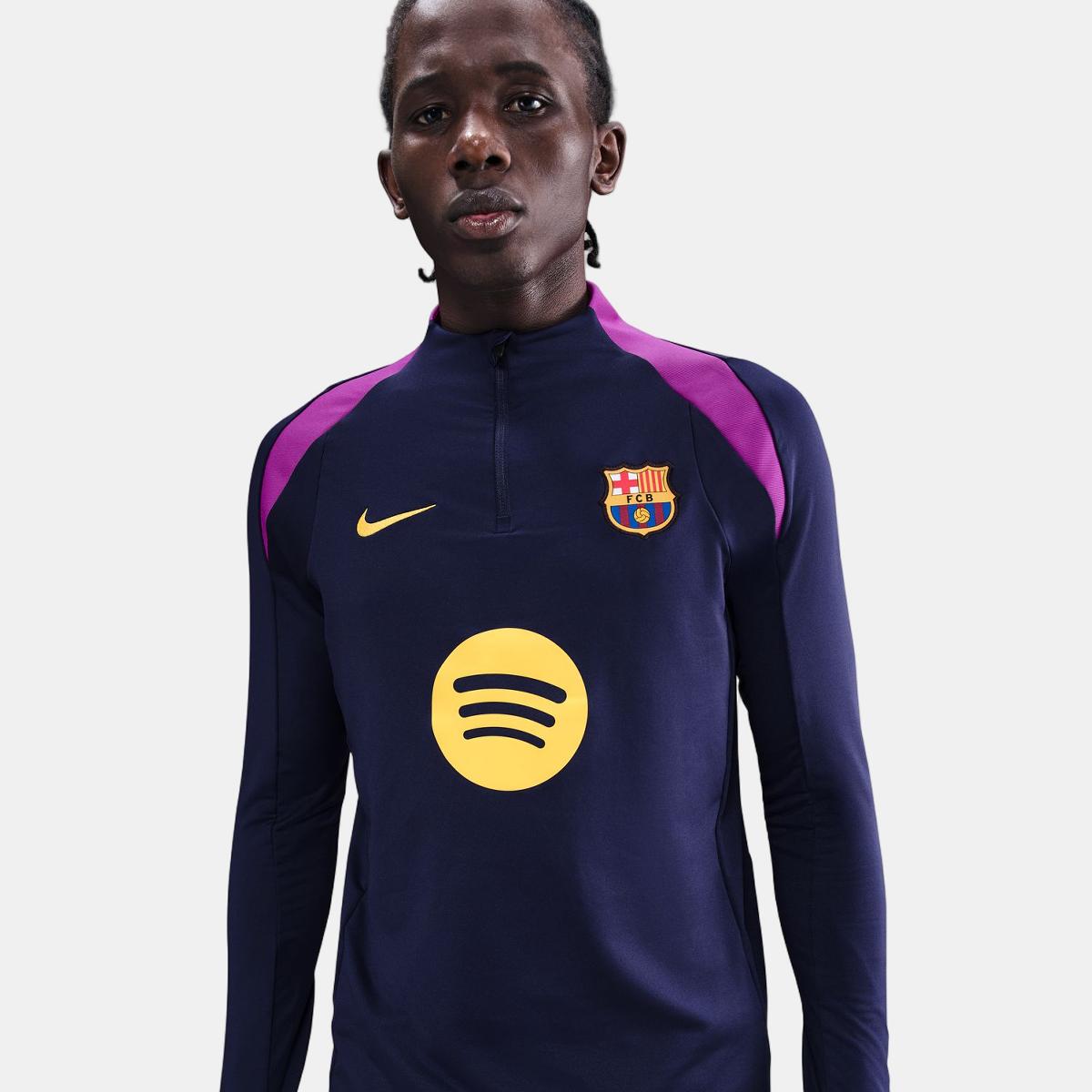 T-shirt de Homem FC Barcelona 2025-2026 Strike Roxo-3
