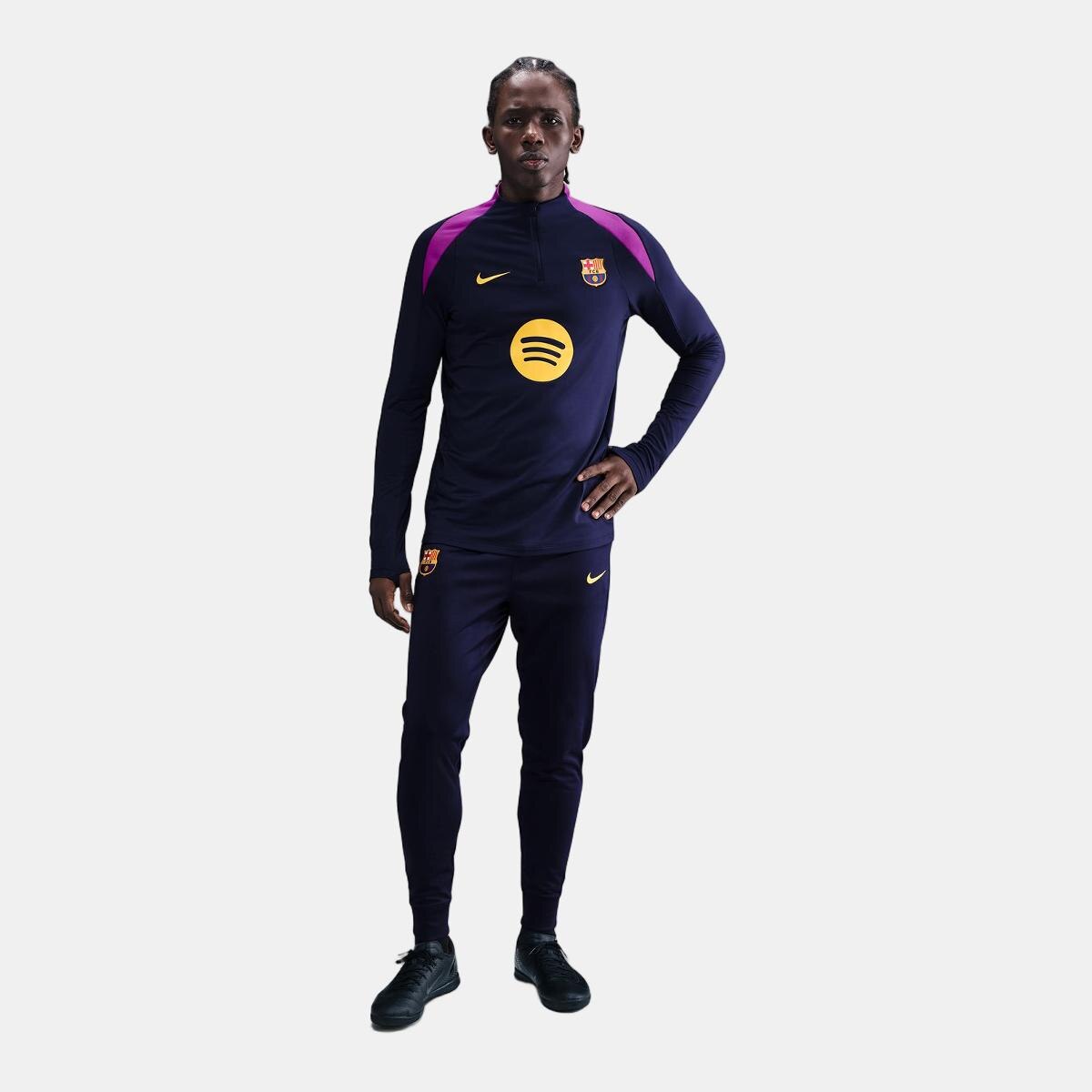 T-shirt de Homem FC Barcelona 2025-2026 Strike Roxo-5