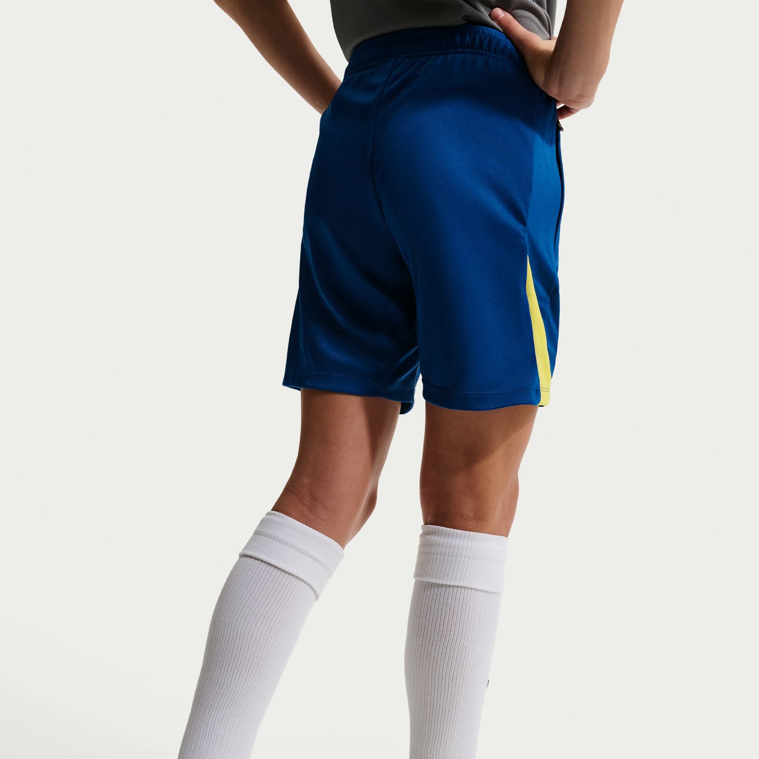 Calções de Criança FC Barcelona 2025-2026 Strike SE Azul-4
