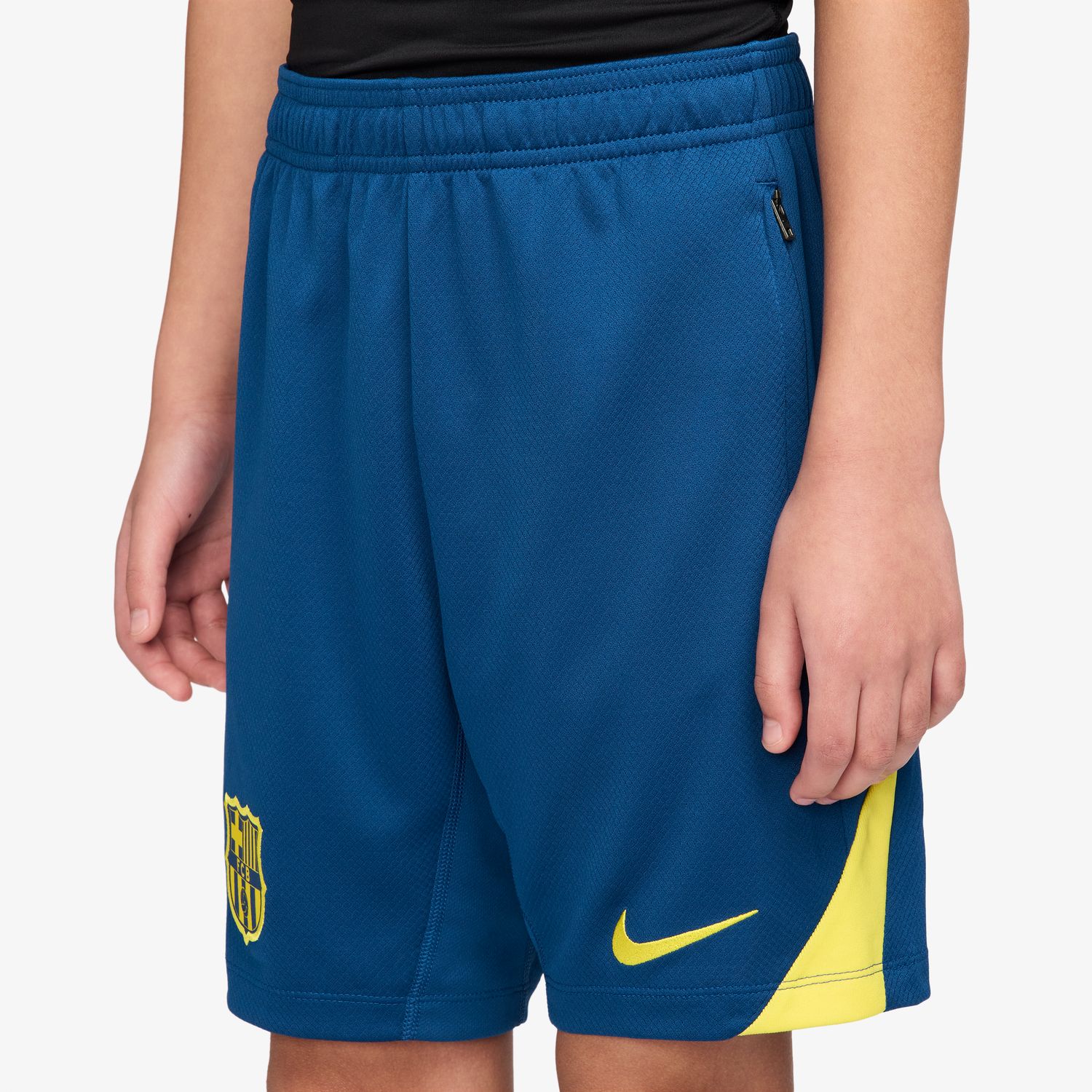 Calções de Criança FC Barcelona 2025-2026 Strike SE Azul-6