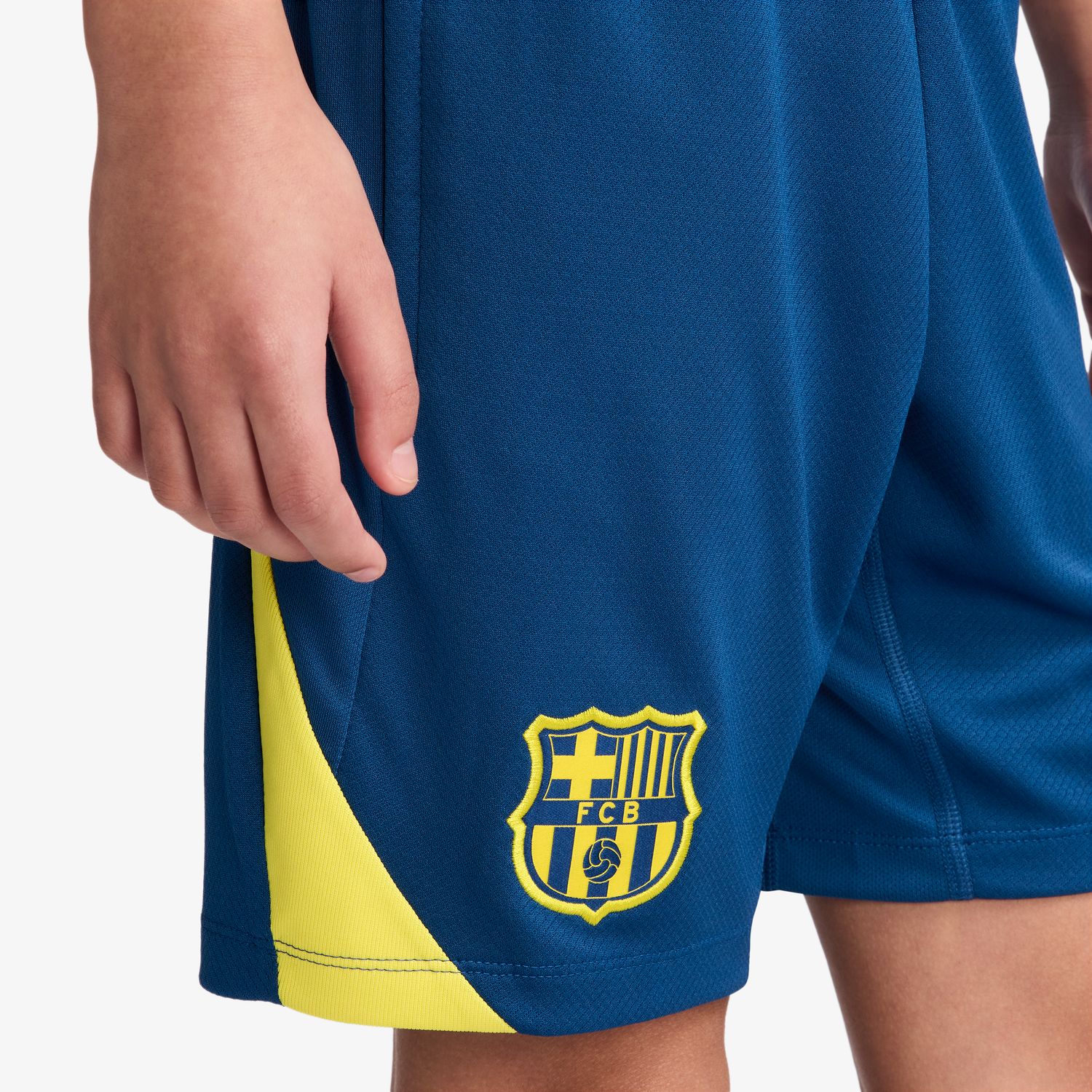Calções de Criança FC Barcelona 2025-2026 Strike SE Azul-7