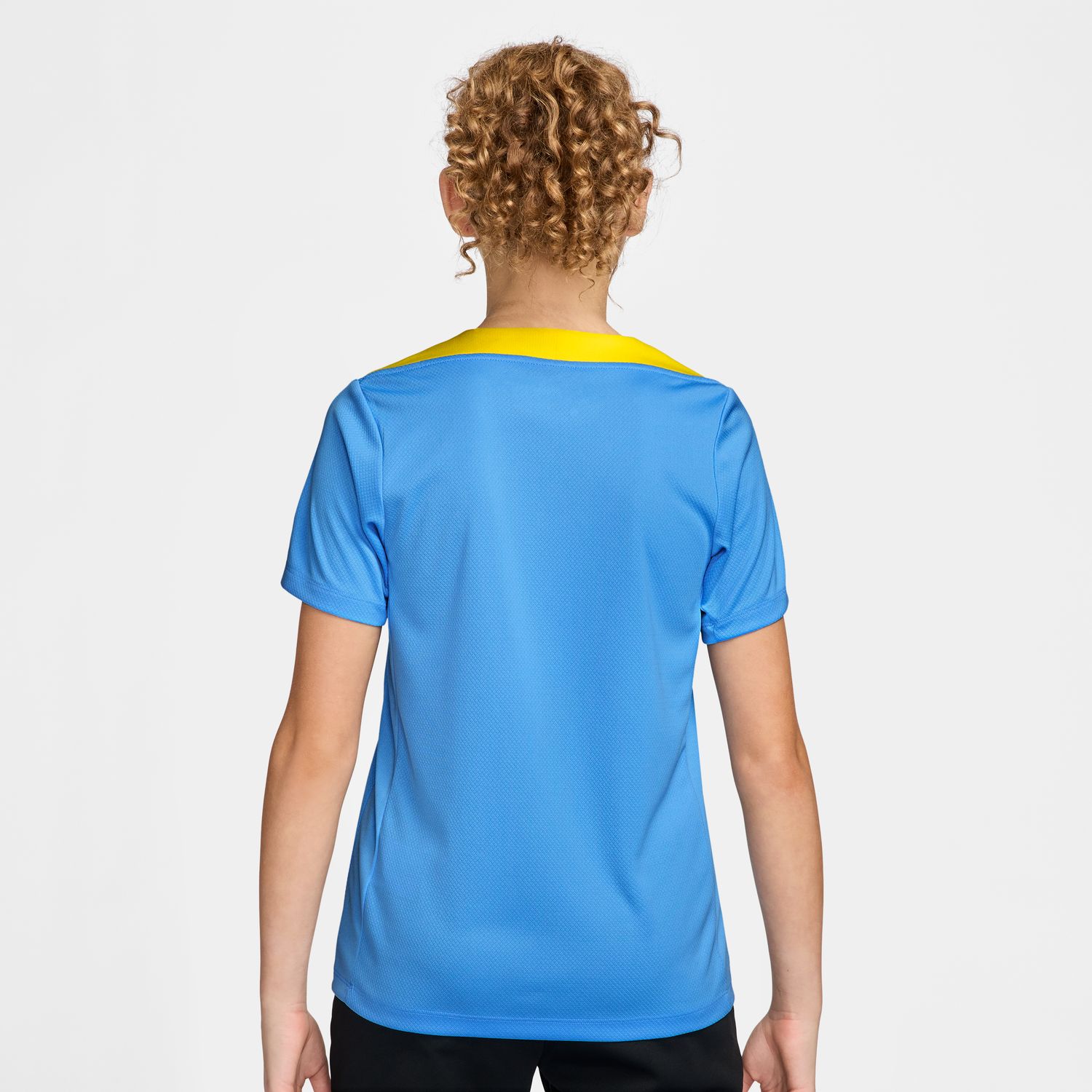 T-shirt de Criança FC Barcelona 2025-2026 Dri-FIT Strike Azul-2