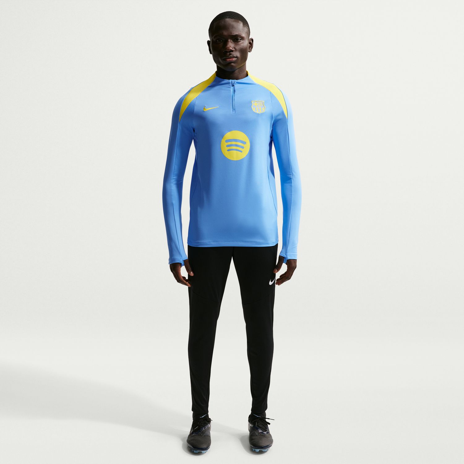 T-shirt de Homem FC Barcelona 2025-2026 Strike Fourth Azul-3