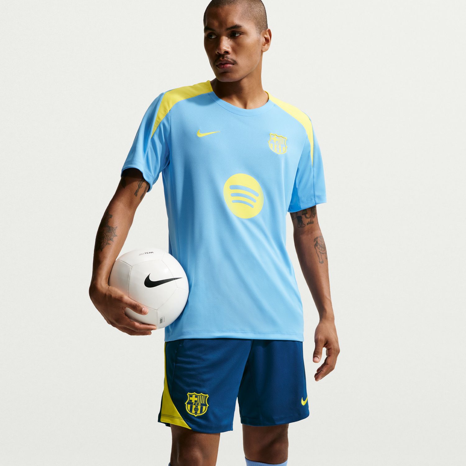 Calções de Homem FC Barcelona 2025-2026 Dri-FIT Strike Azul-5
