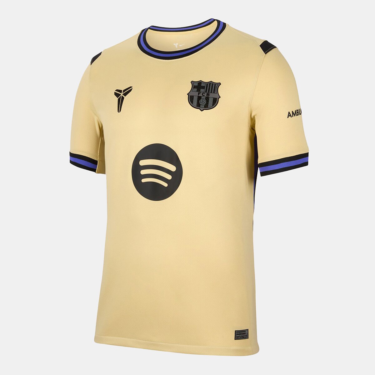 T-shirt de Homem 2.º Equipamento FC Barcelona 2025-2026 Fermín 16 Stadium Dourado-2
