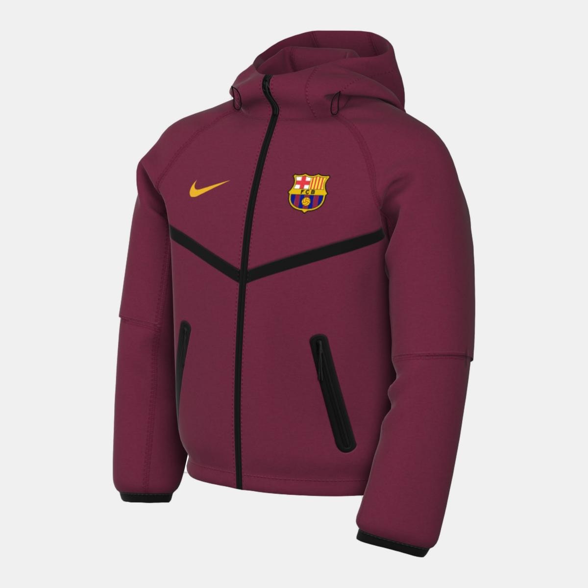 Imagem 0 de Sweatshirt de Criança FC Barcelona 2026-2027 Stadium Tech Woven
