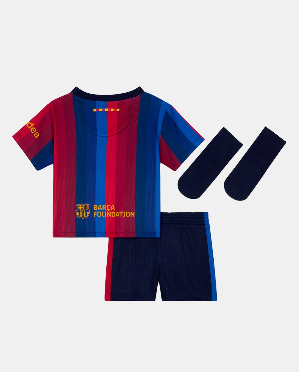 Conjunto de Bebé FC Barcelona 2026-2027 Stadium Dri-FIT Stadium Vermelho-2