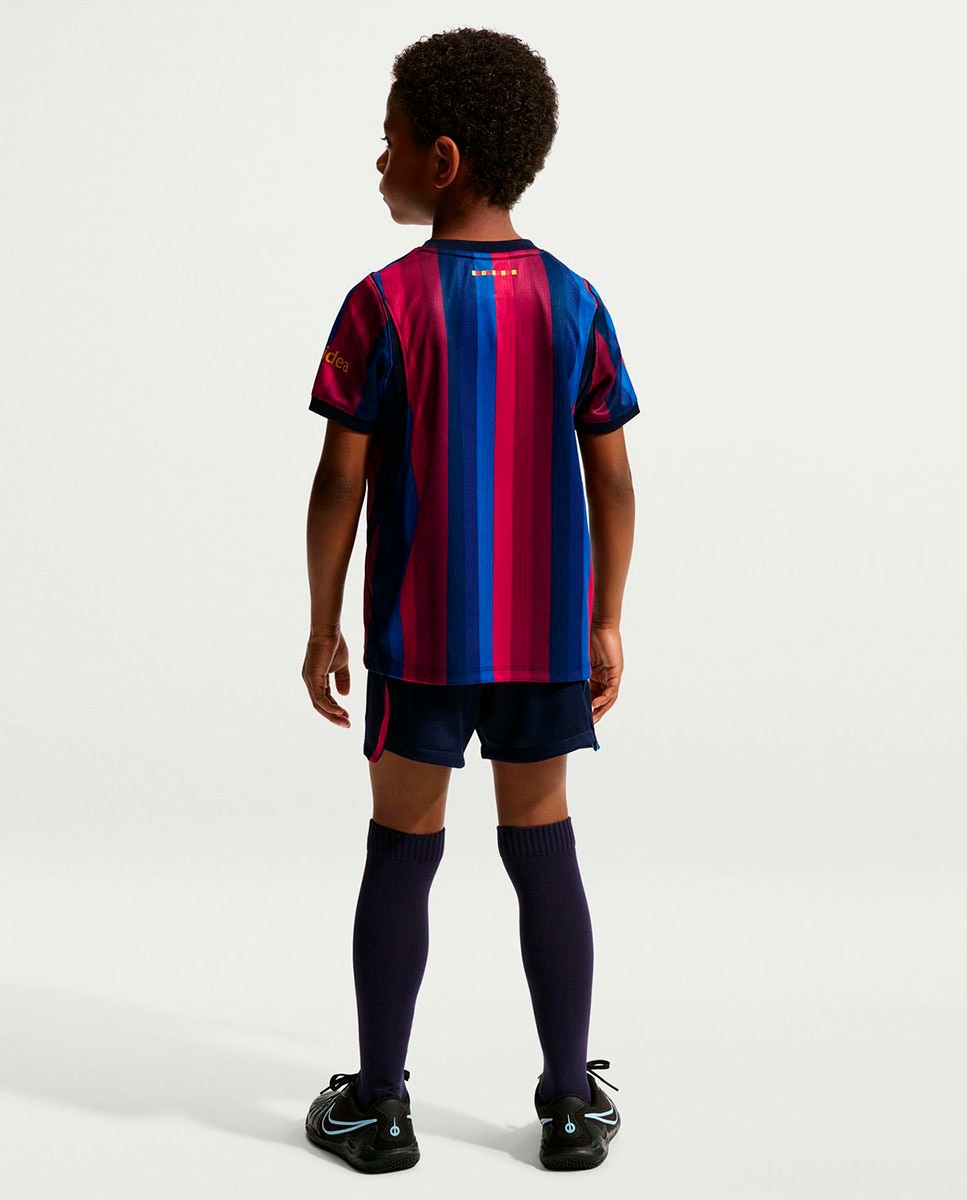 Conjunto de Criança FC Barcelona 2026-2027 Stadium Dri-FIT Stadium Vermelho-2