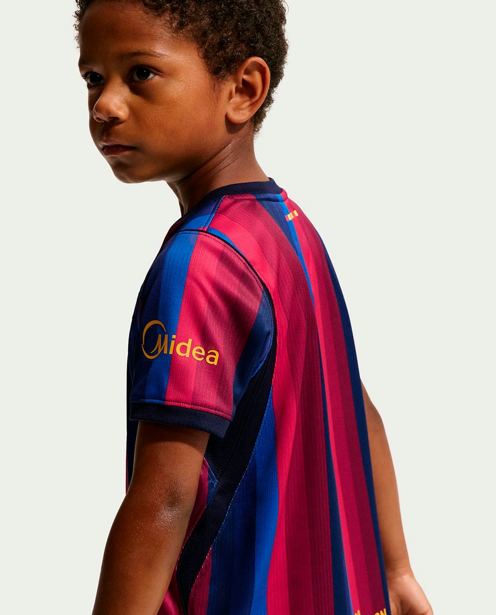 Conjunto de Criança FC Barcelona 2026-2027 Stadium Dri-FIT Stadium Vermelho-4