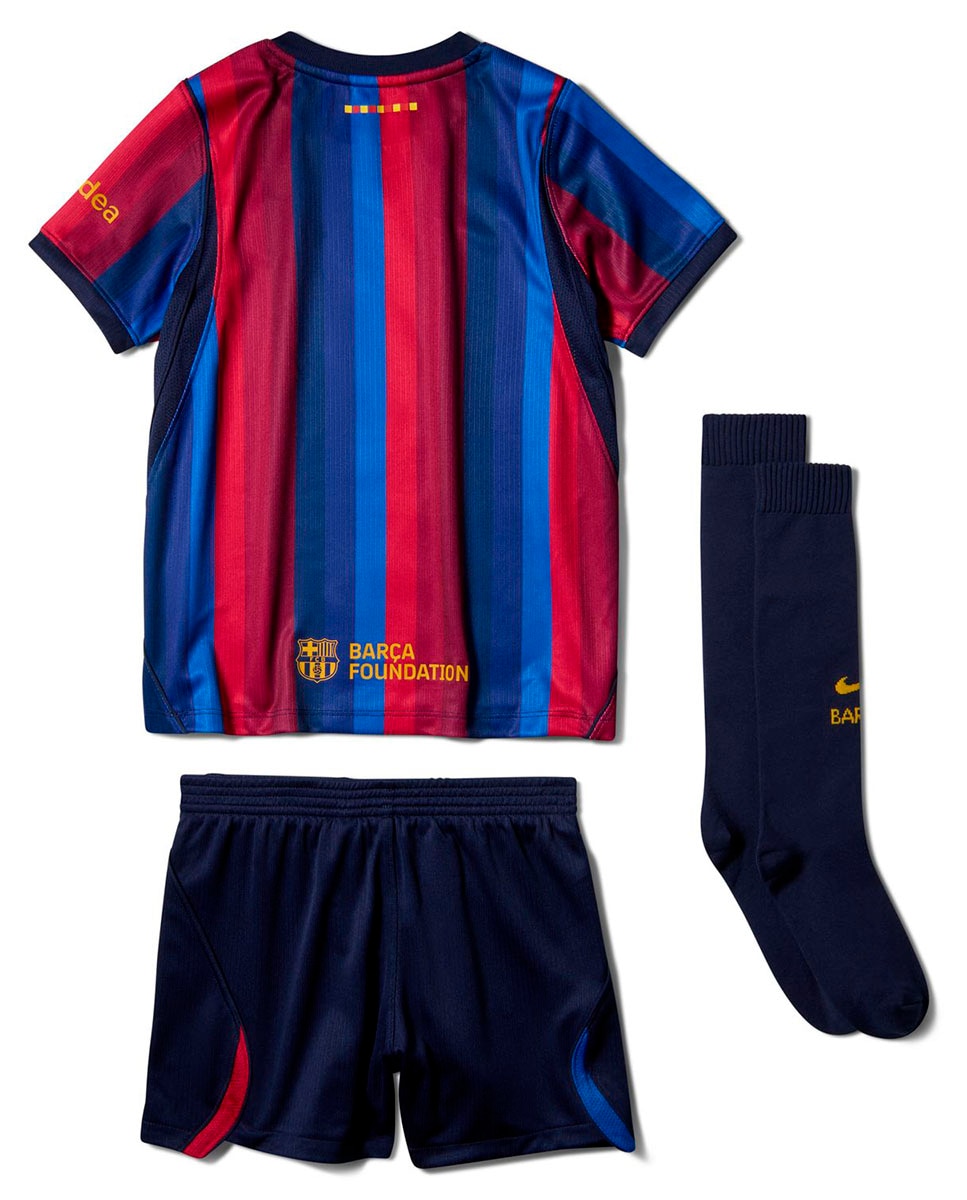 Conjunto de Criança FC Barcelona 2026-2027 Stadium Dri-FIT Stadium Vermelho-8