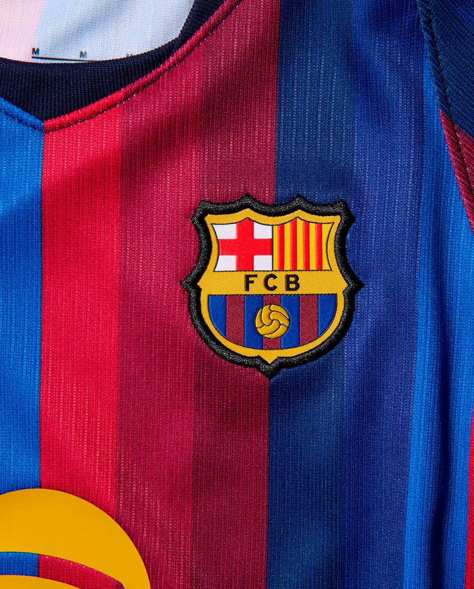 Conjunto de Criança FC Barcelona 2026-2027 Stadium Dri-FIT Stadium Vermelho-10