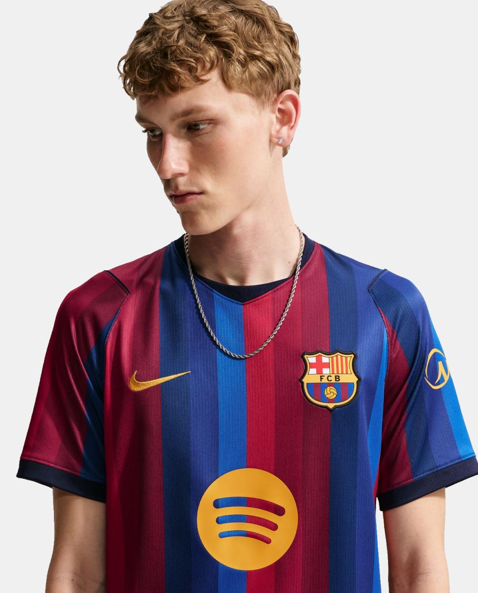 T-shirt de Homem FC Barcelona 2026-2027 Stadium Dri-FIT Stadium Vermelho-3