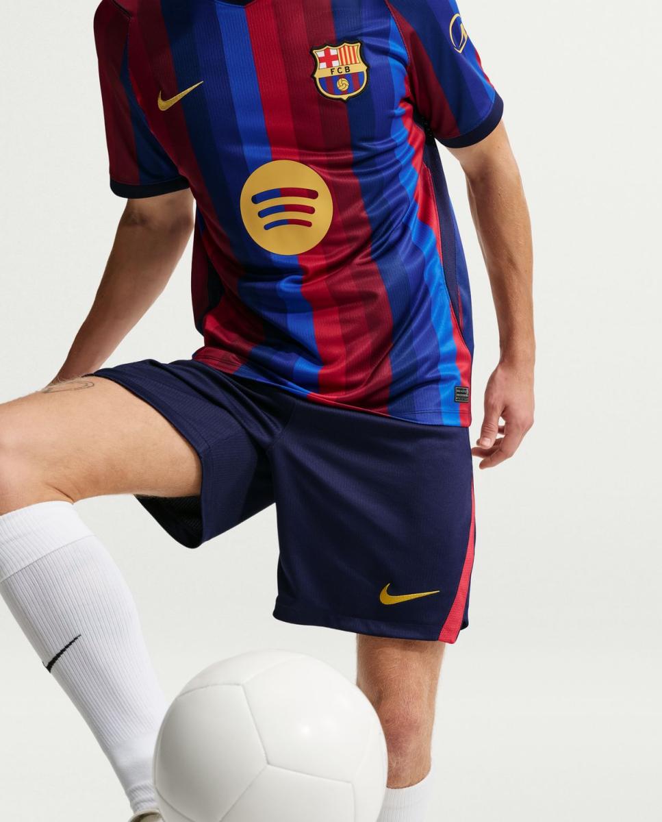 Calções de Homem FC Barcelona 2026-2027 Stadium Dri-FIT Stadium Azul-escuro-3