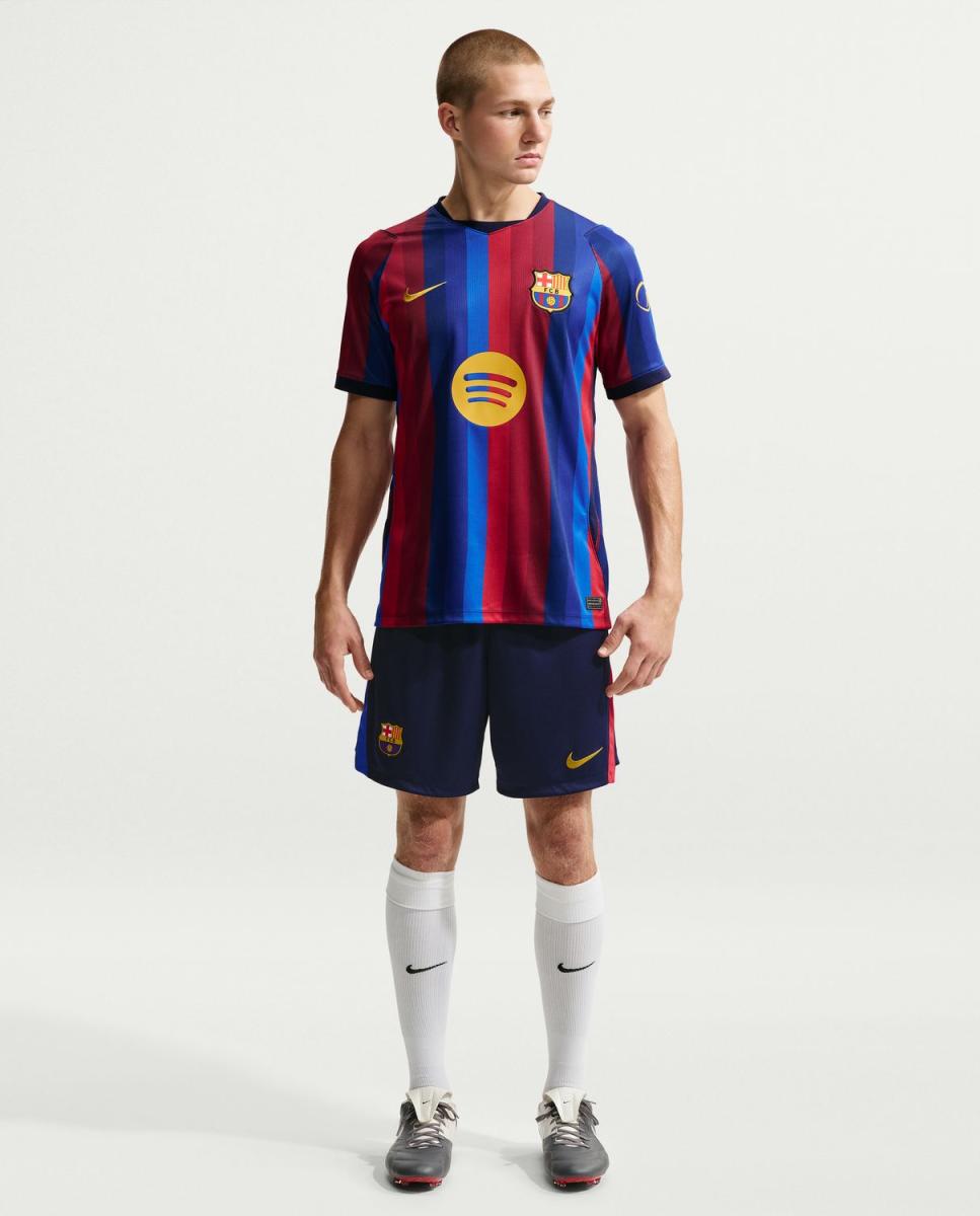 Calções de Homem FC Barcelona 2026-2027 Stadium Dri-FIT Stadium Azul-escuro-4