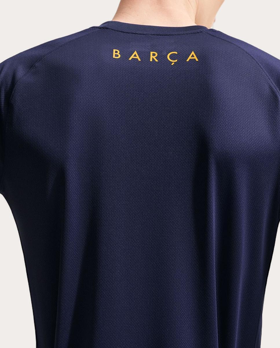 T-shirt de Homem FC Barcelona 2026-2027 Stadium Dri-FIT Strike Azul-escuro-4