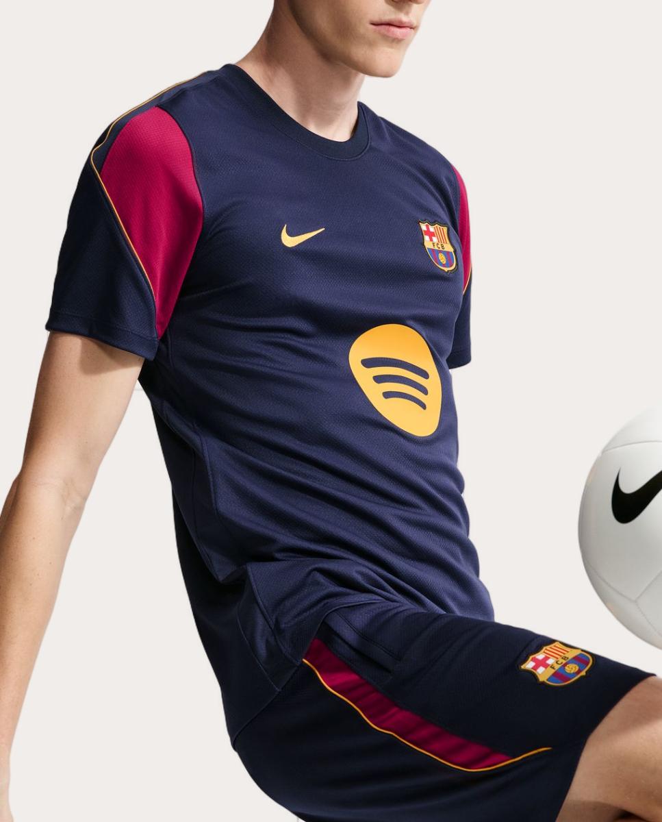 T-shirt de Homem FC Barcelona 2026-2027 Stadium Dri-FIT Strike Azul-escuro-5