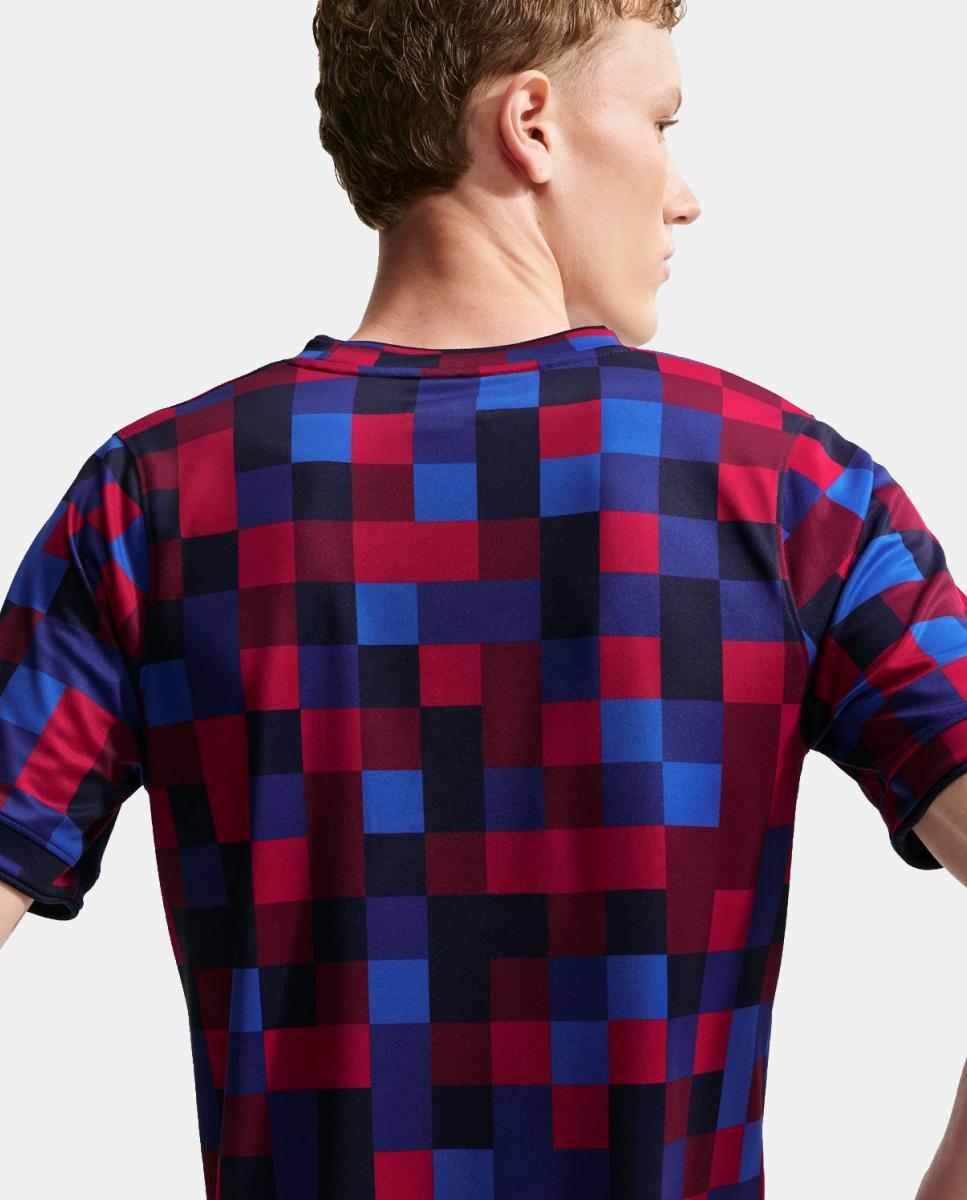 T-shirt de Homem FC Barcelona 2026-2027 Stadium Dri-FIT Vermelho-2