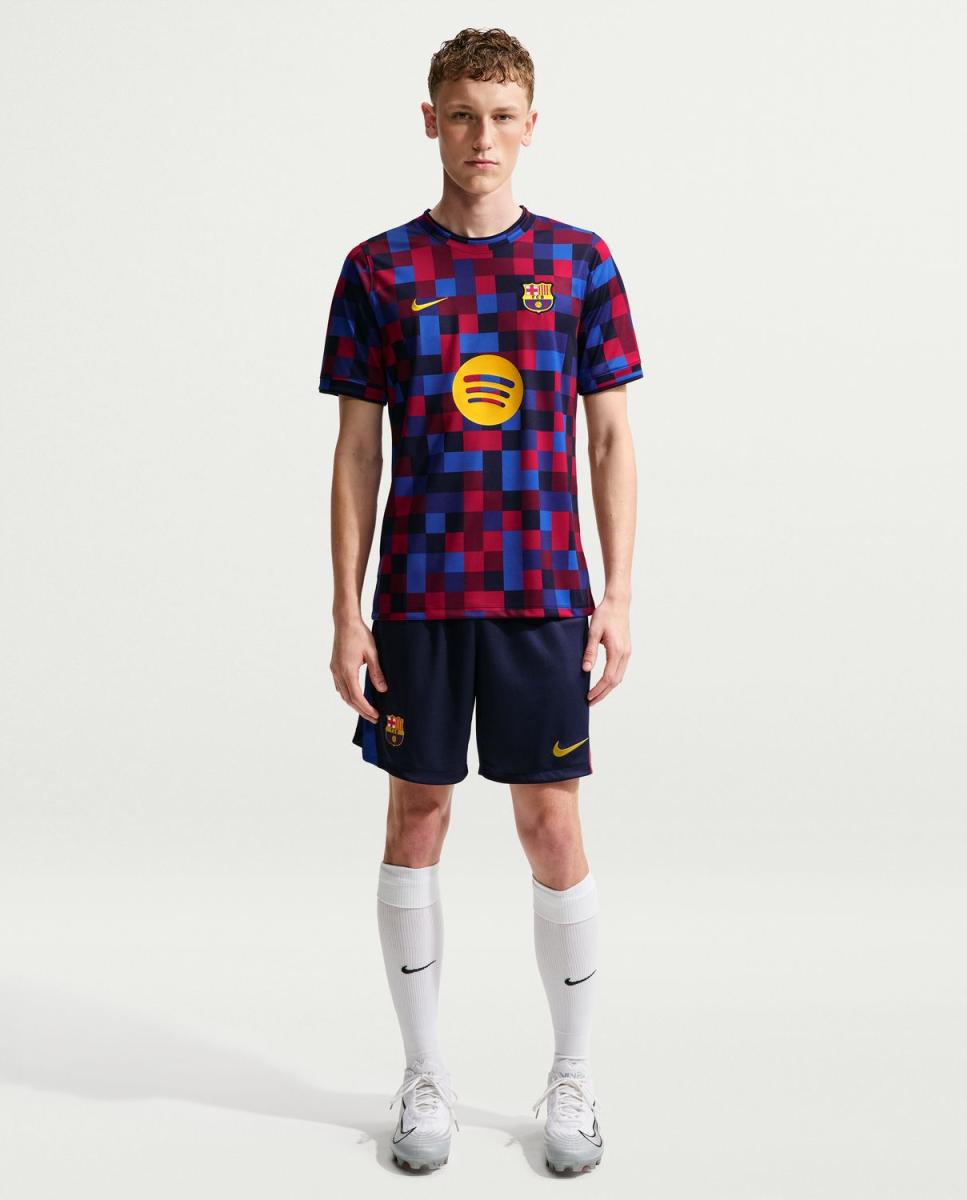 T-shirt de Homem FC Barcelona 2026-2027 Stadium Dri-FIT Vermelho-4