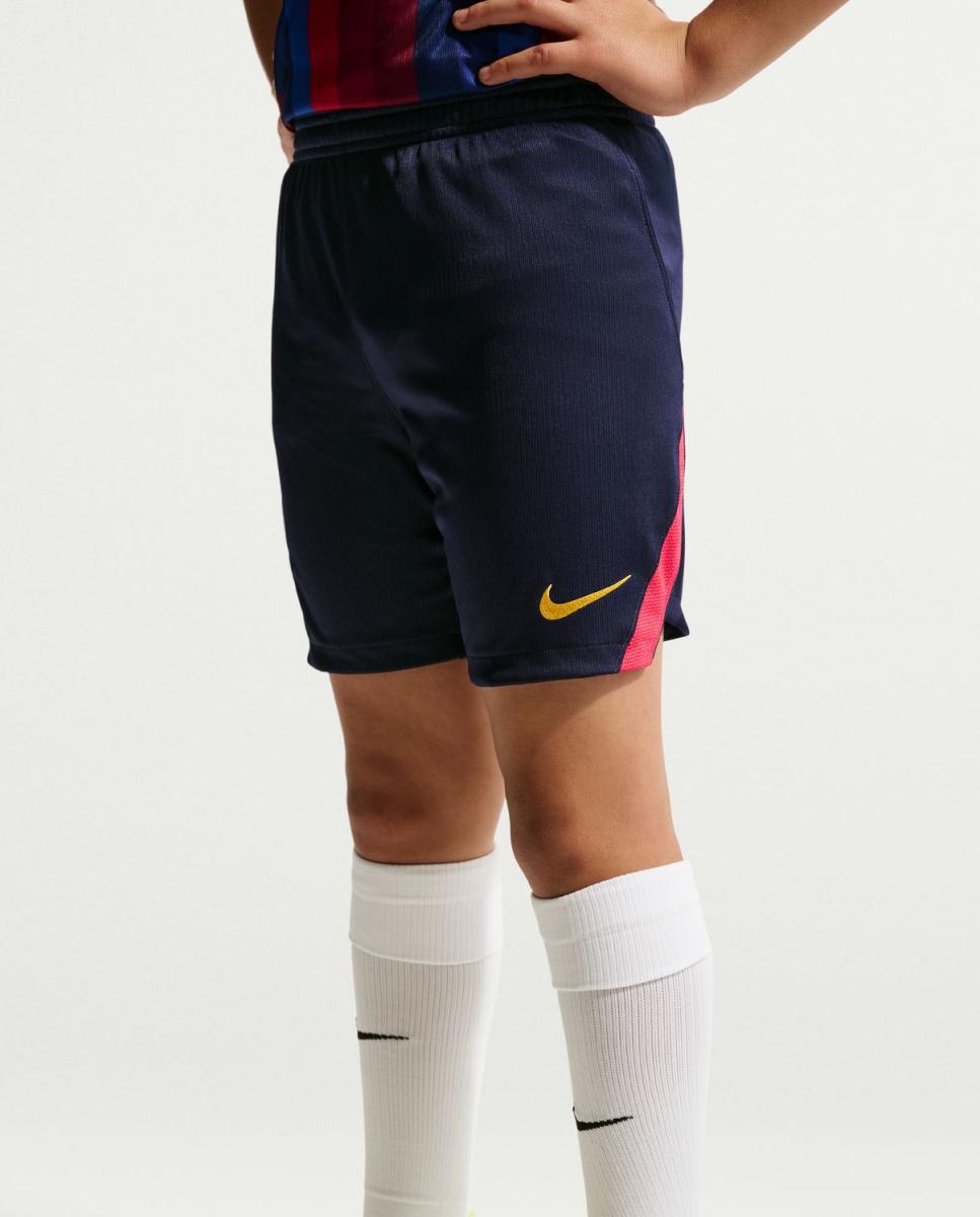 Calções de Criança 1.º Equipamento FC Barcelona 2026-2027 Stadium Azul-3