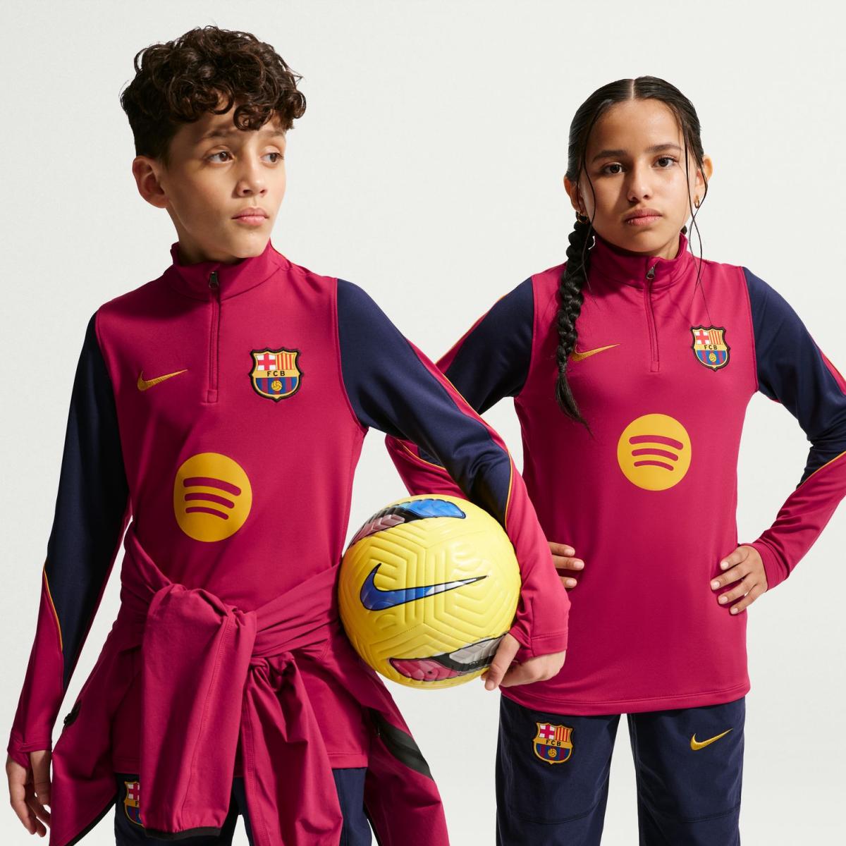 Imagem 0 de T-shirt de Criança FC Barcelona 2026-2027 Stadium Dri-FIT Strike Drill Top