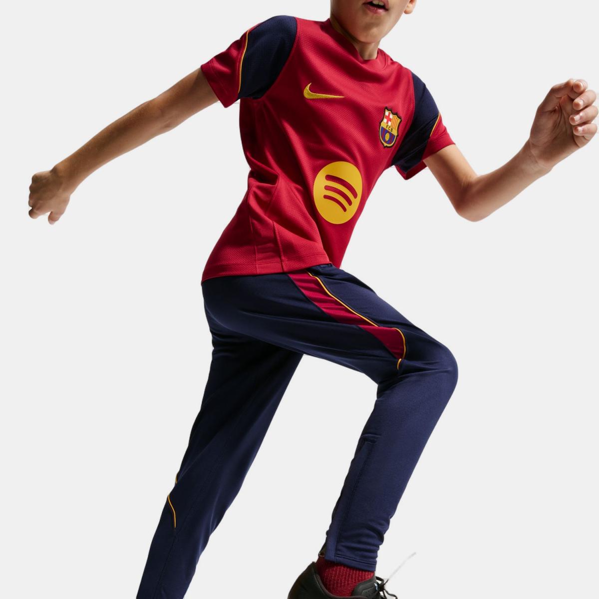 Calças de Criança FC Barcelona 2026-2027 Stadium Dri-FIT Strike Azul-escuro-4