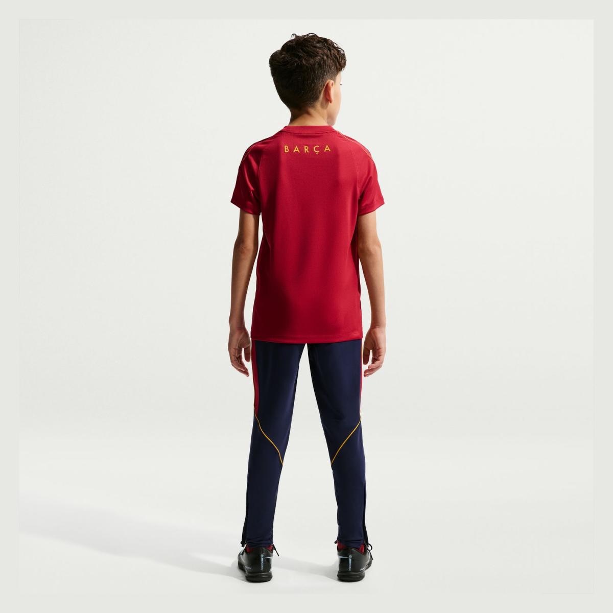 Calças de Criança FC Barcelona 2026-2027 Stadium Dri-FIT Strike Azul-escuro-6
