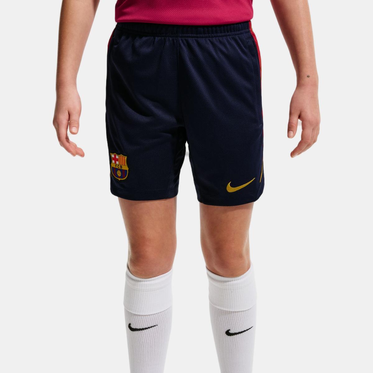 Calções de Criança FC Barcelona 2026-2027 Stadium Dri-FIT Strike Azul-escuro-2