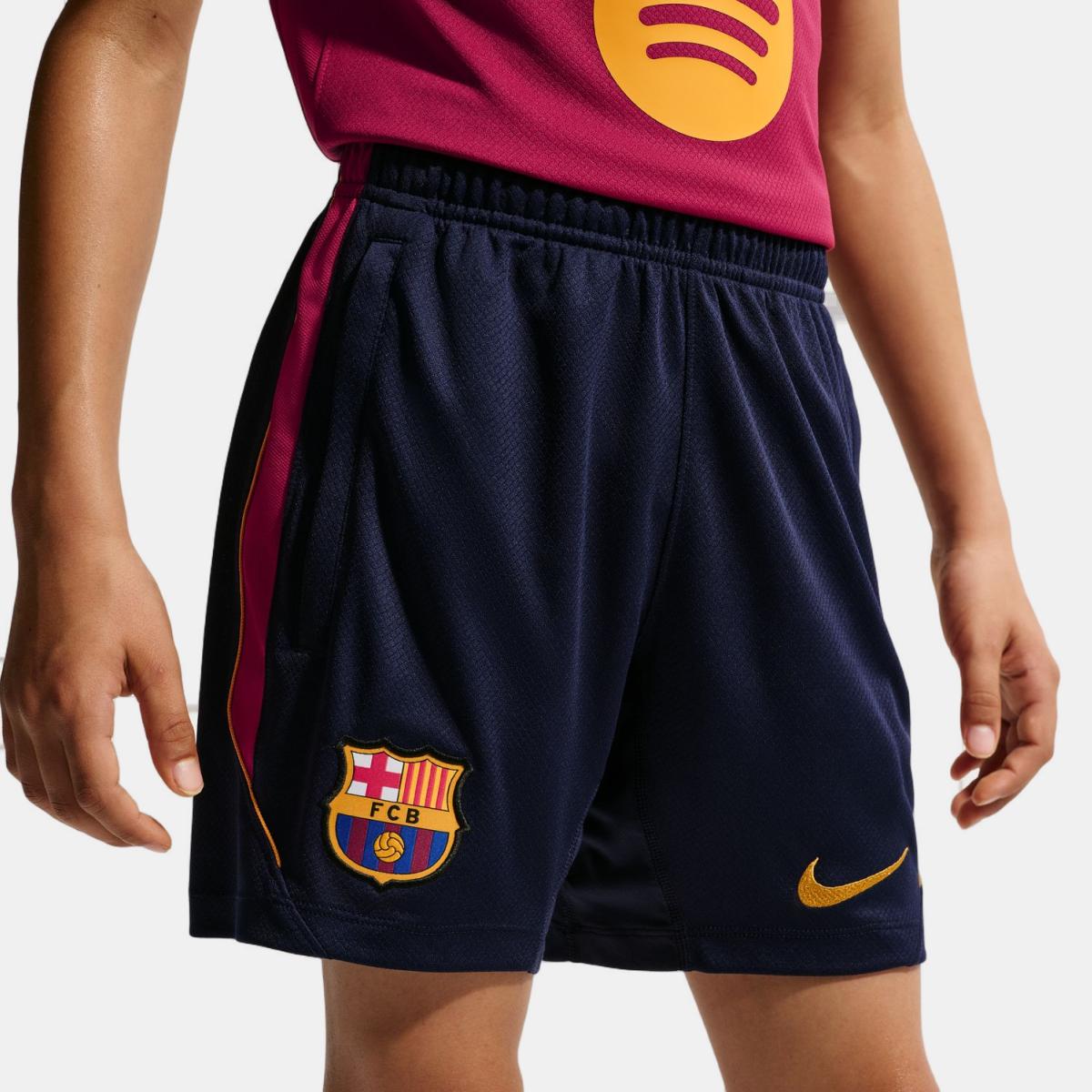 Calções de Criança FC Barcelona 2026-2027 Stadium Dri-FIT Strike Azul-escuro-4