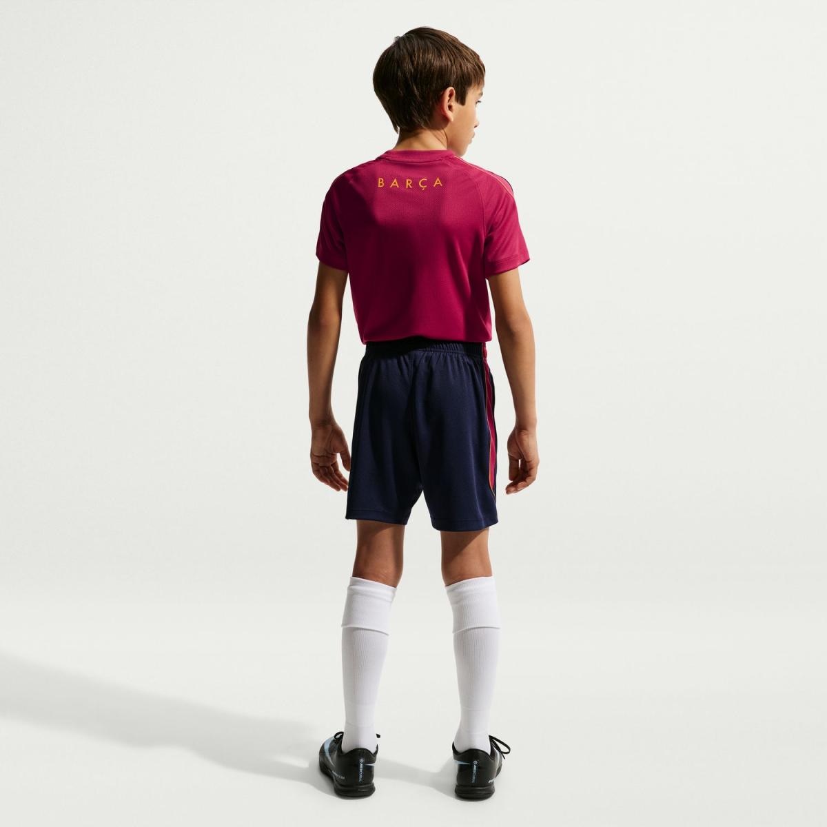 Calções de Criança FC Barcelona 2026-2027 Stadium Dri-FIT Strike Azul-escuro-6