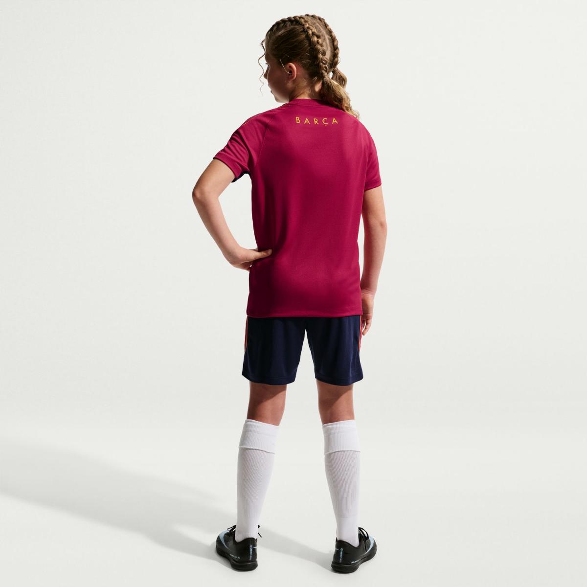 Calções de Criança FC Barcelona 2026-2027 Stadium Dri-FIT Strike Azul-escuro-7