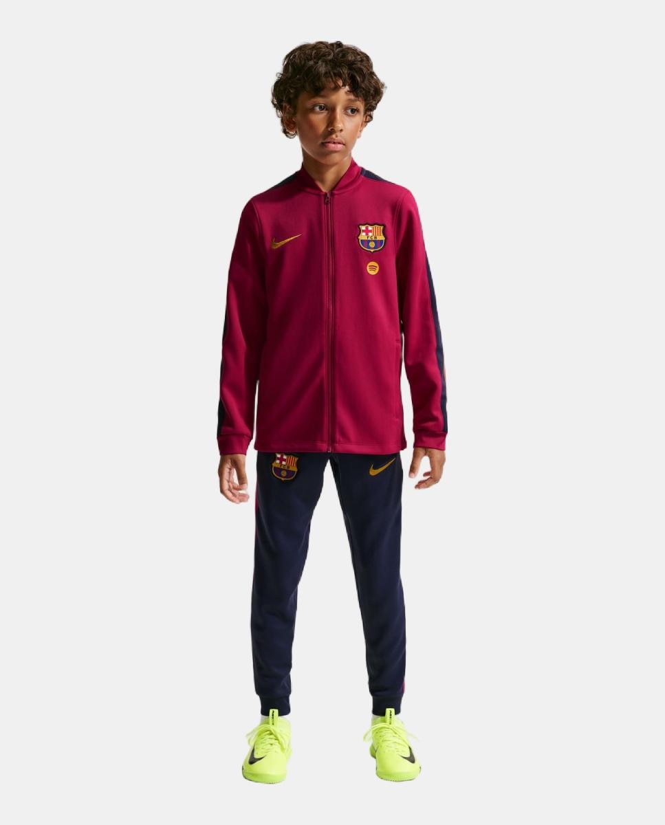 Fato de Treino de Criança FC Barcelona 2026-2027 Stadium Dri-FIT Strike Vermelho-3