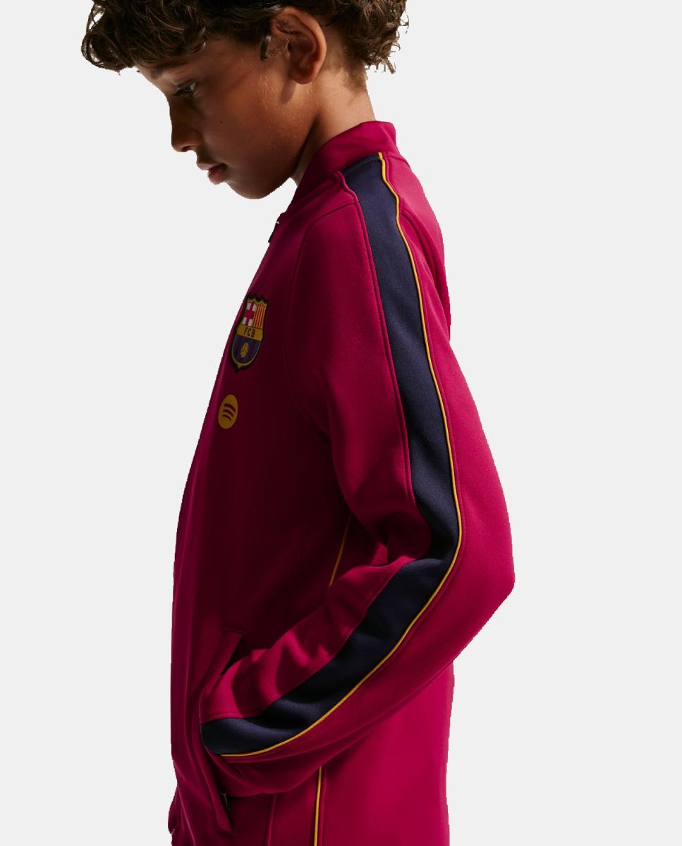 Fato de Treino de Criança FC Barcelona 2026-2027 Stadium Dri-FIT Strike Vermelho-5