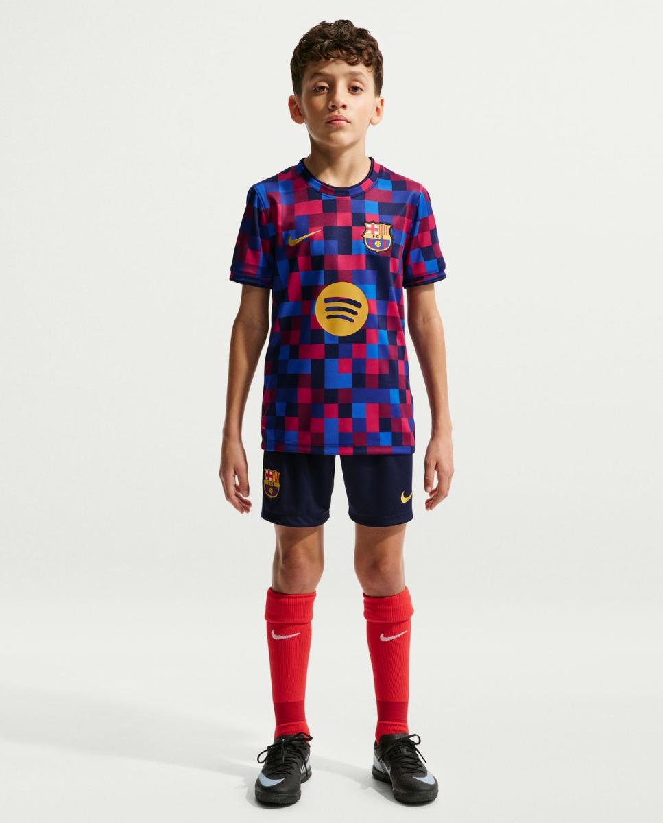 T-shirt de Criança FC Barcelona 2026-2027 Stadium Dri-FIT Top Vermelho-7