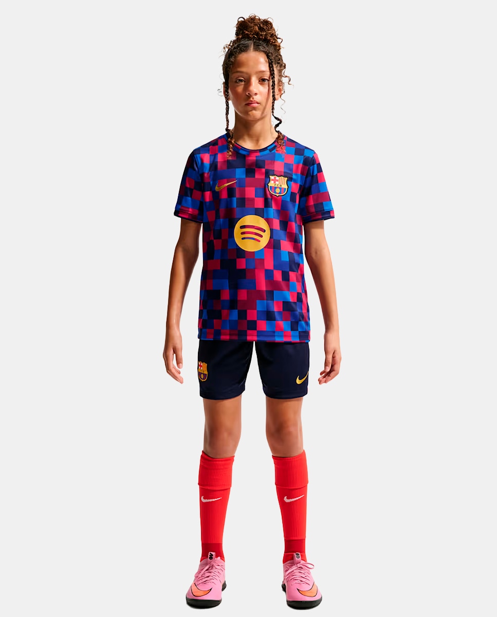 T-shirt de Criança FC Barcelona 2026-2027 Stadium Dri-FIT Top Vermelho-8