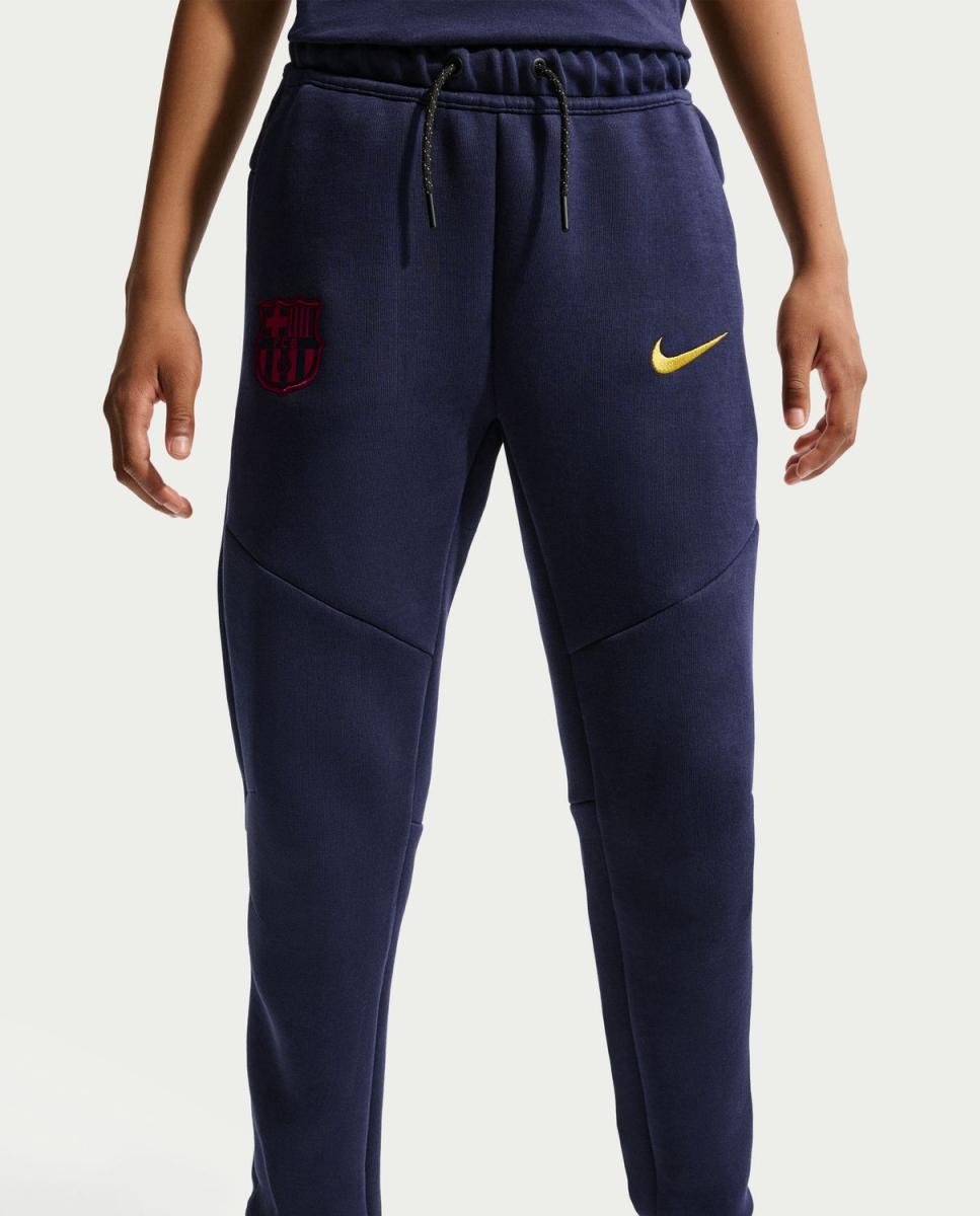 Calças de Criança Tech Fleece FC Barcelona 2026-2027 Azul-3