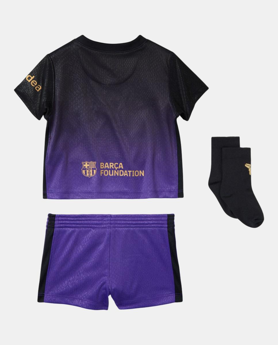 Conjunto de bebés 2ª equipación FC Barcelona 2026-2027 Stadium Nike - Morado Morado-2
