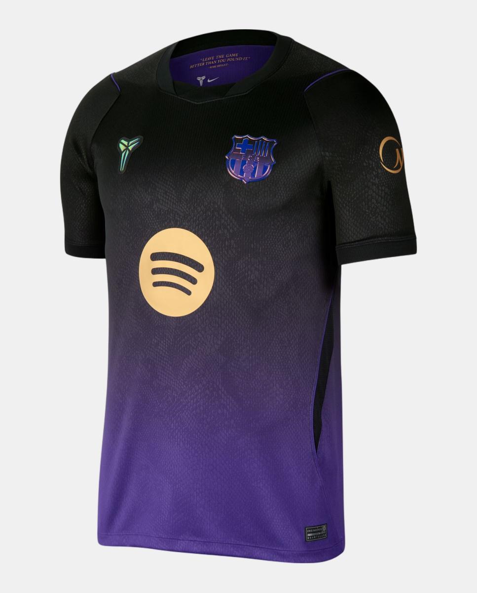 T-shirt de Homem 2.º Equipamento FC Barcelona 2026-2027 Roxo-6