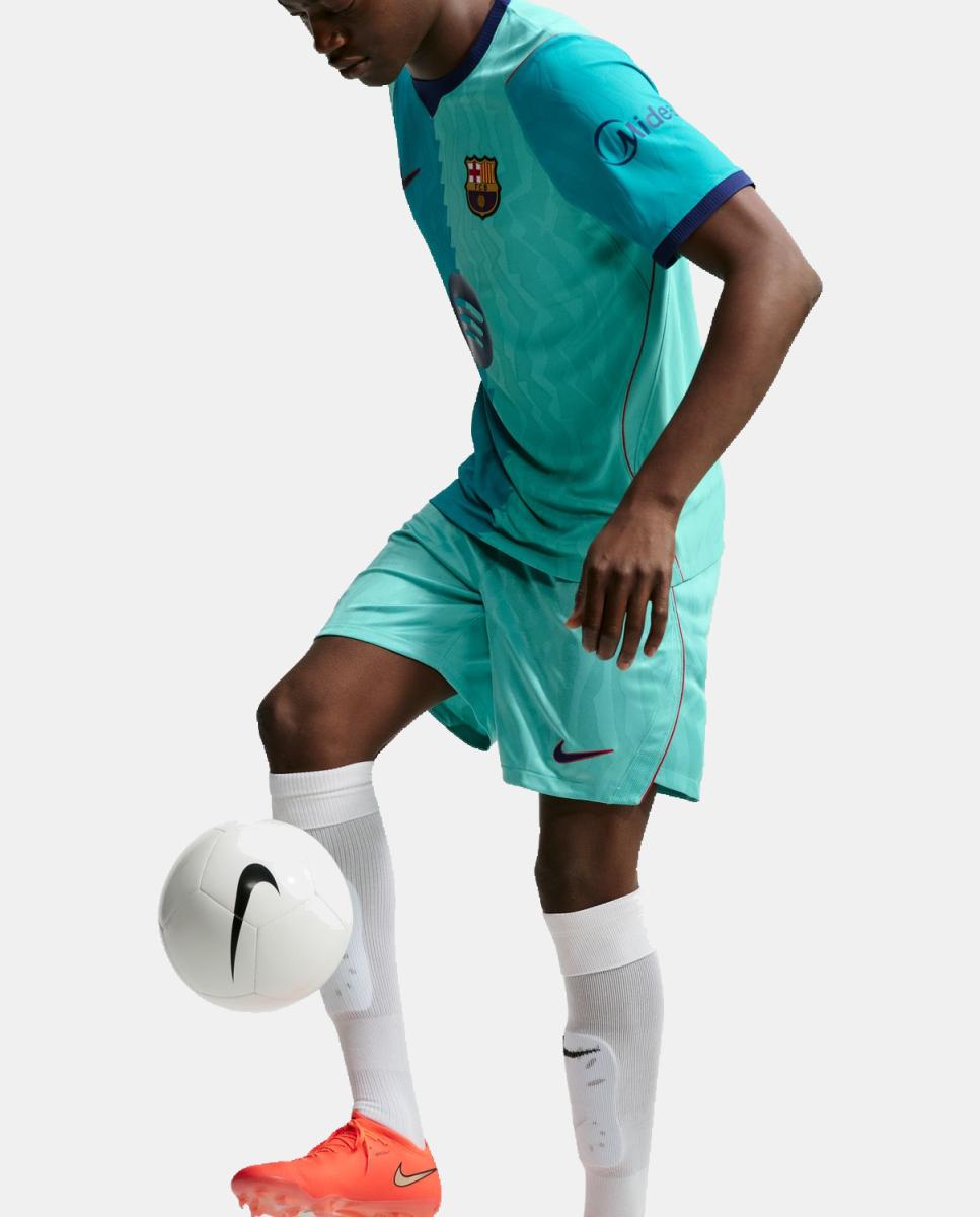 Calções de Homem 3.º Equipamento FC Barcelona 2026-2027 Verde-3