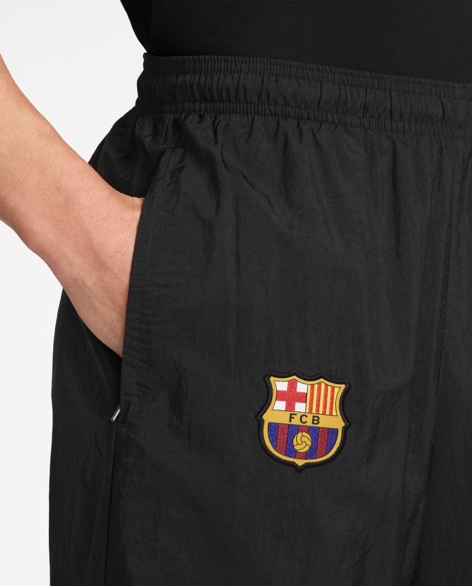 Calças de Homem FC Barcelona 2026-2027 Preto / Verde-3